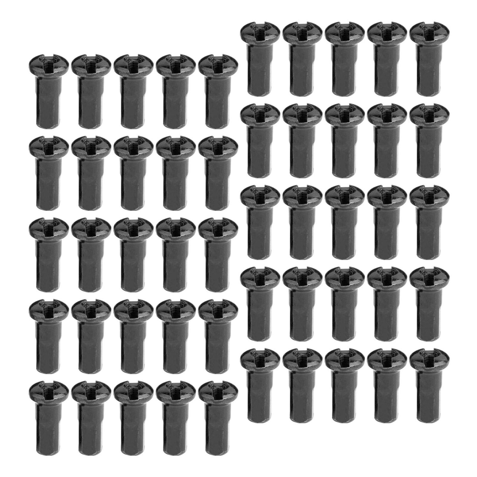 Spoke Nipple Brass - Zestaw mosiężnych nypli do szprych rowerowych,