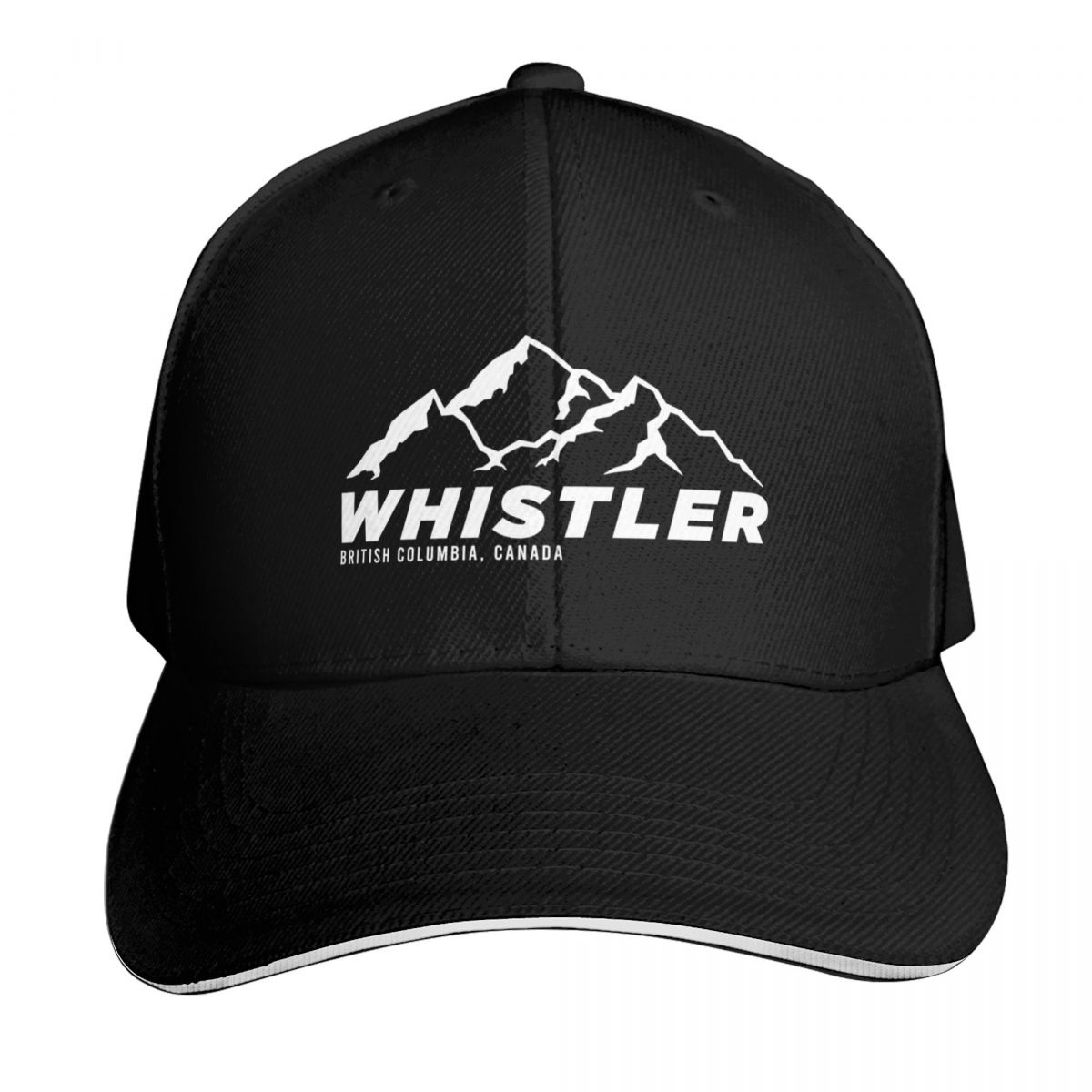 Mountain Biking Whistler - Czapka z daszkiem Ski Whistler B.C.