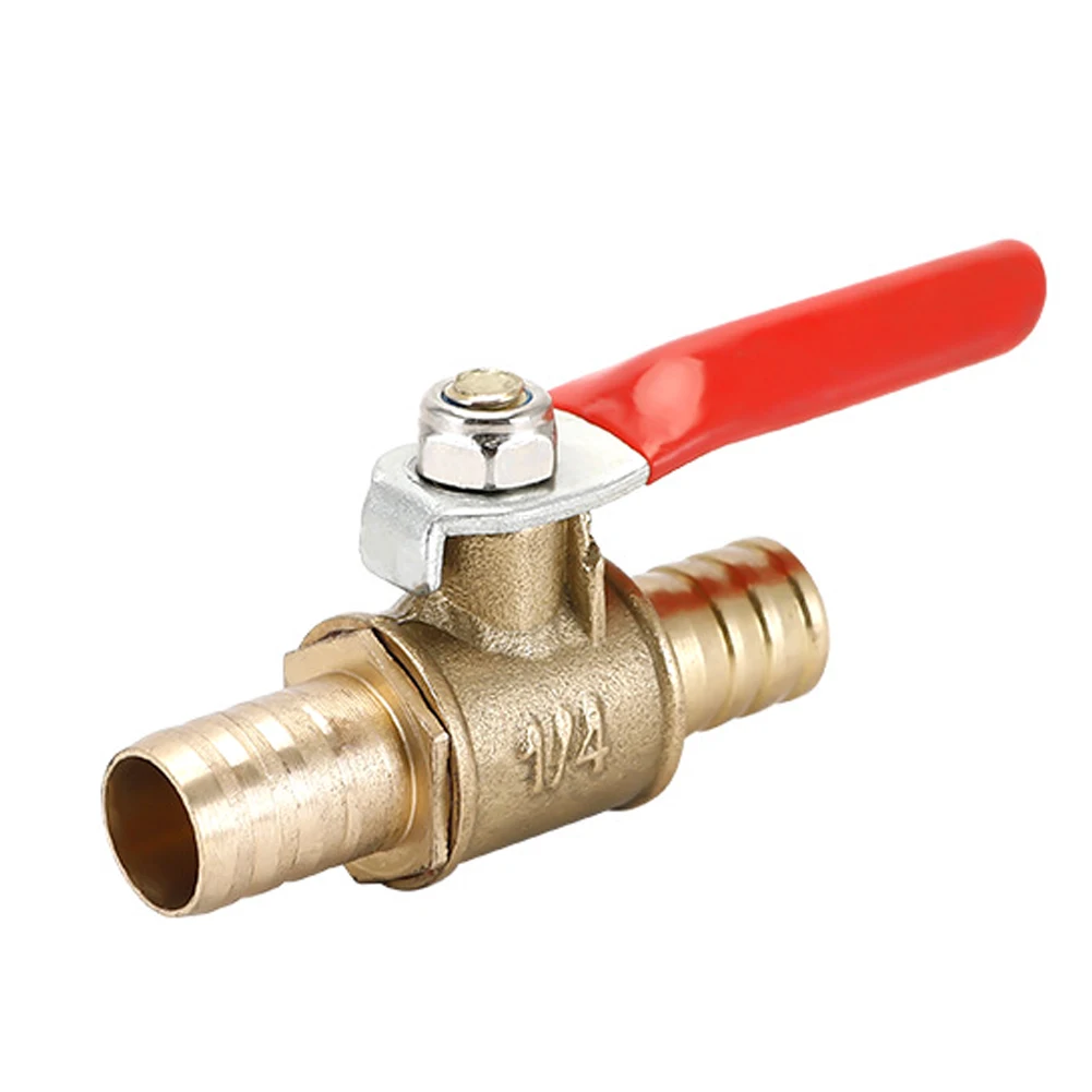 Spoke Nipple Brass - Zawór kulowy pneumatyczny 6-12mm z króćcem