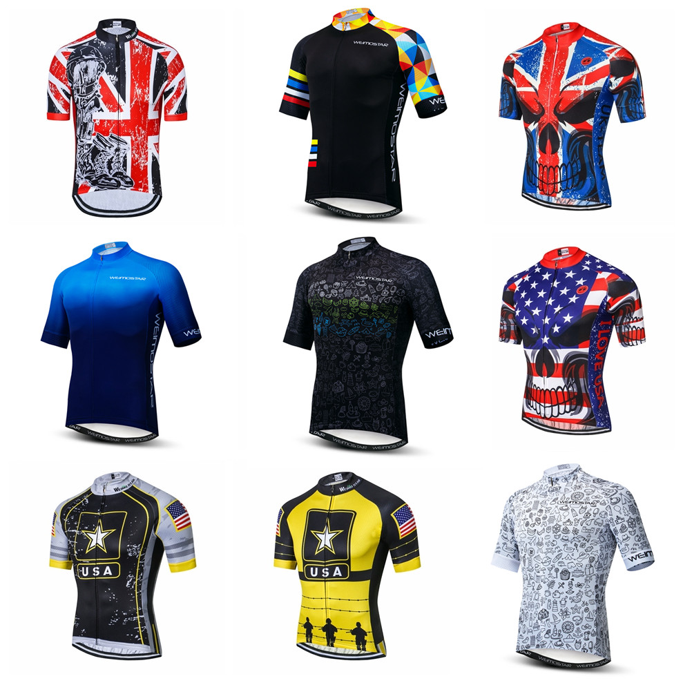 Mountain Biking Uk - Koszulka kolarska męski rower koszulki z