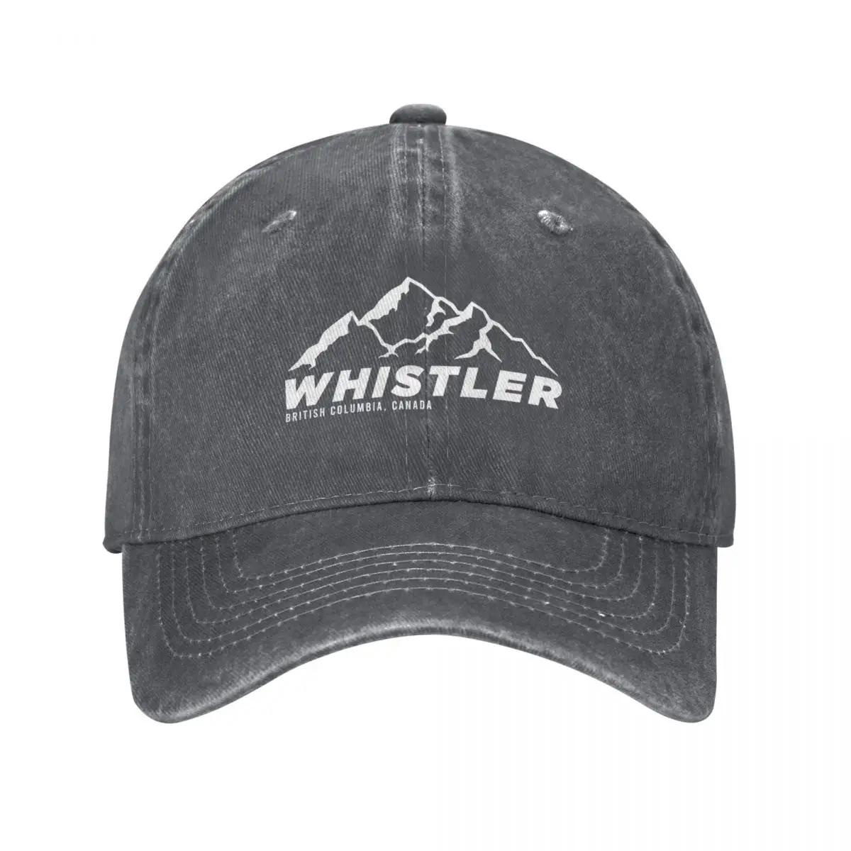 Mountain Biking Whistler - Czapka z daszkiem Ski Whistler B.C.
