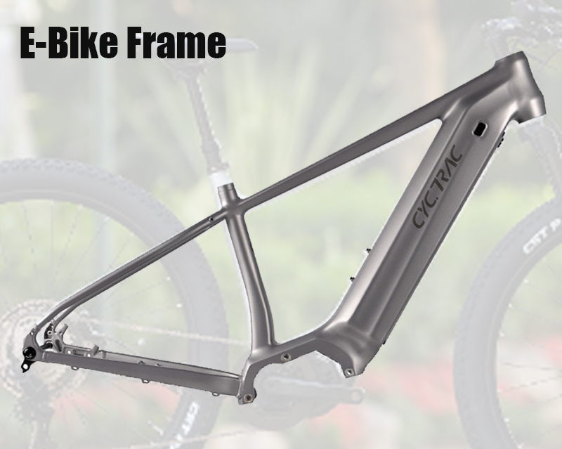 Mountain Biking Uk - Rama roweru elektrycznego ze stopu aluminium,