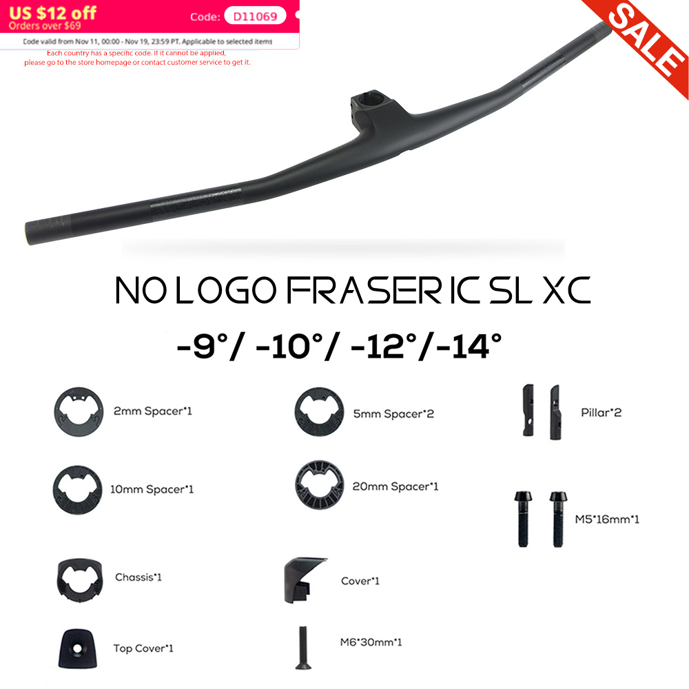 Mountain Biking Logo - Kierownica No Logo FRASER IC SL