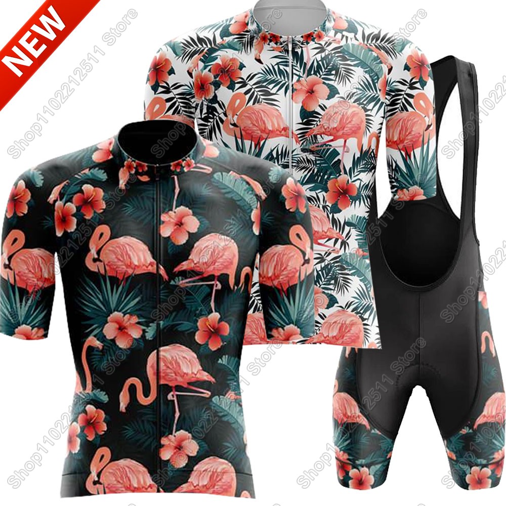 Mountain Biking Clothes - Zestaw koszulek kolarskich Flamingo 2025 odzież