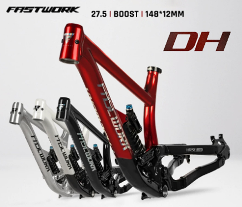 Mountain Biking Uk - Rama rowerowa full suspension DH aluminiowa