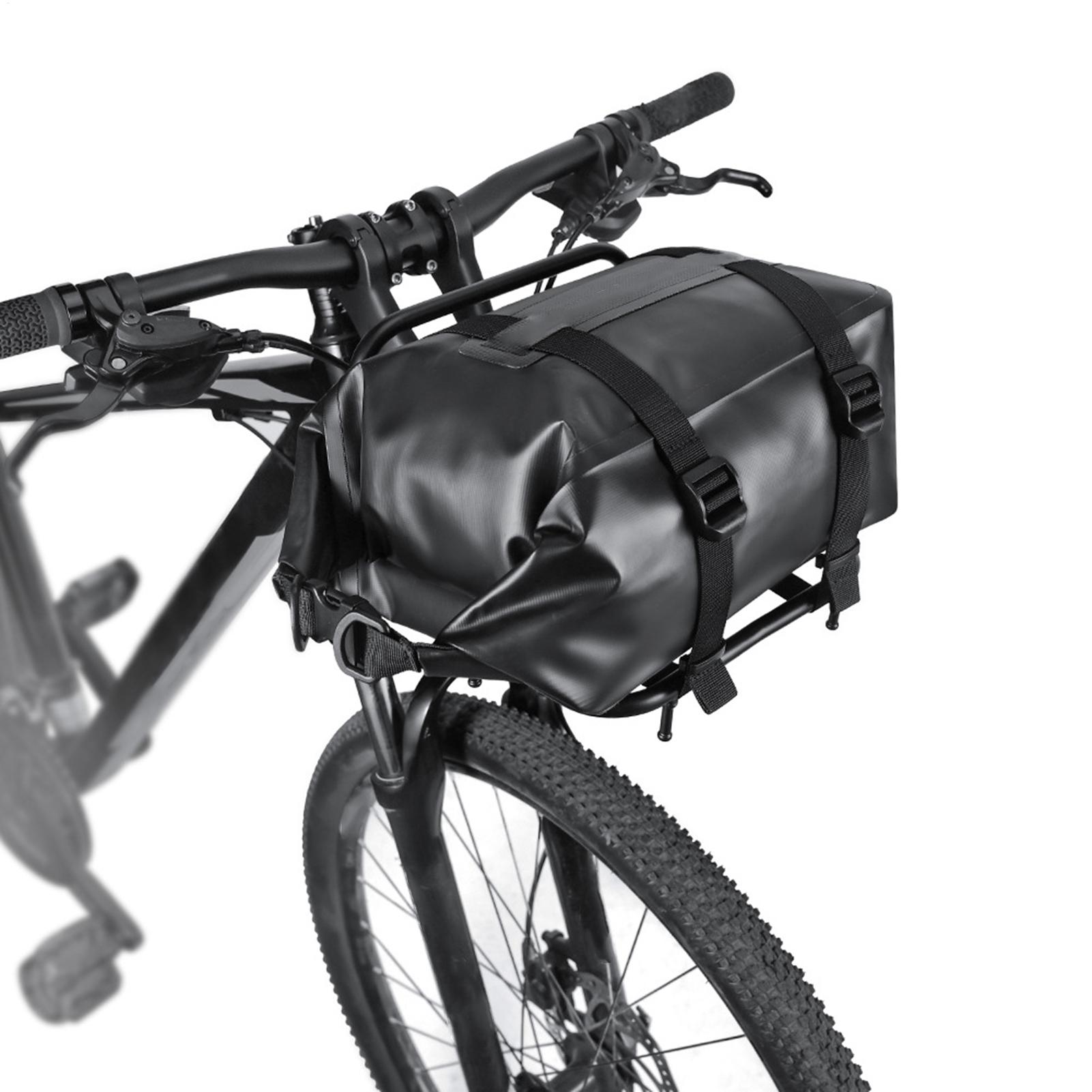 Mountain Biking For Kids - Bagażnik rowerowy przedni szybkozłączny mocny uchwyt