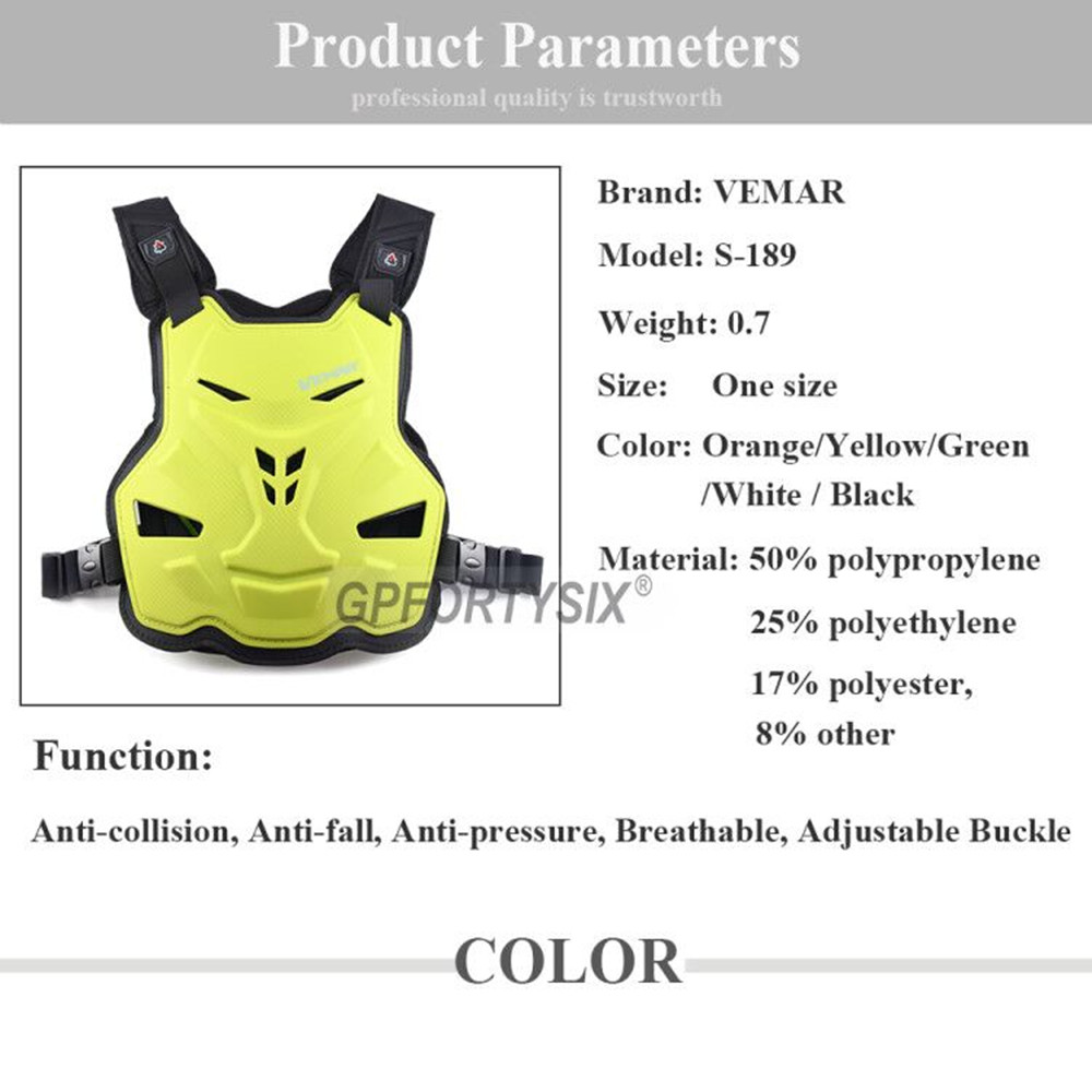 VEMAR dorosły pancerz motocykl – Mountain Biking Chest Protector recenzja i cena