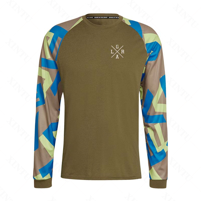 Męska koszulka motocyklowa Lrg – Mountain Biking Clothes recenzja i cena