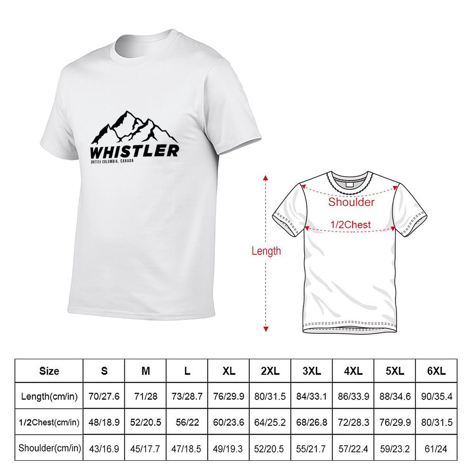 Koszulka Ski Whistler B.C. Kan – Mountain Biking Whistler recenzja i cena