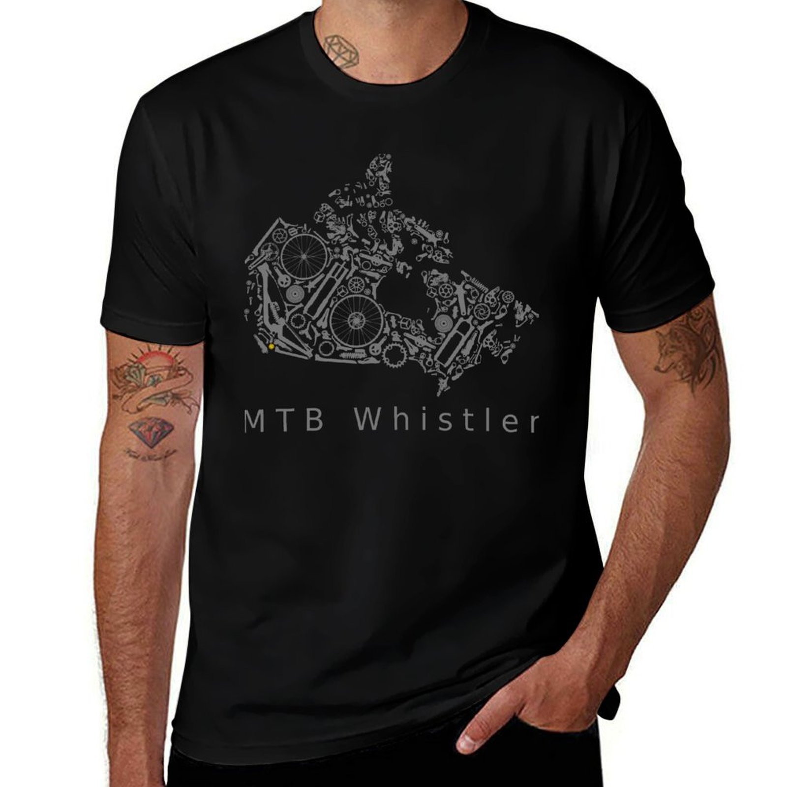 KANADA - MTB Whistler, koszulk – Mountain Biking Whistler recenzja i cena