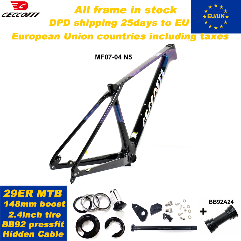 Rama rowerowa górna CECCOTTI F – Mountain Biking Uk recenzja i cena