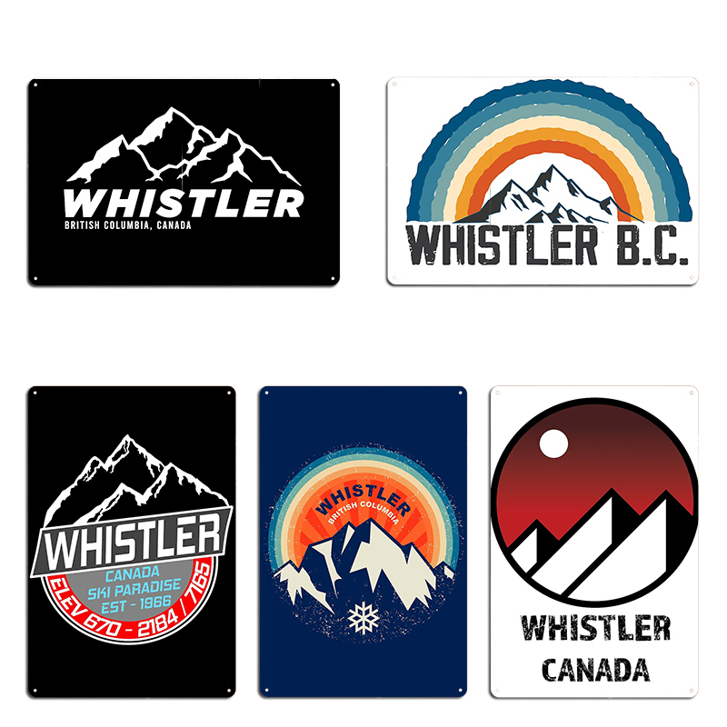 Retro Ski Whistler B.C Canada  – Mountain Biking Whistler recenzja i cena
