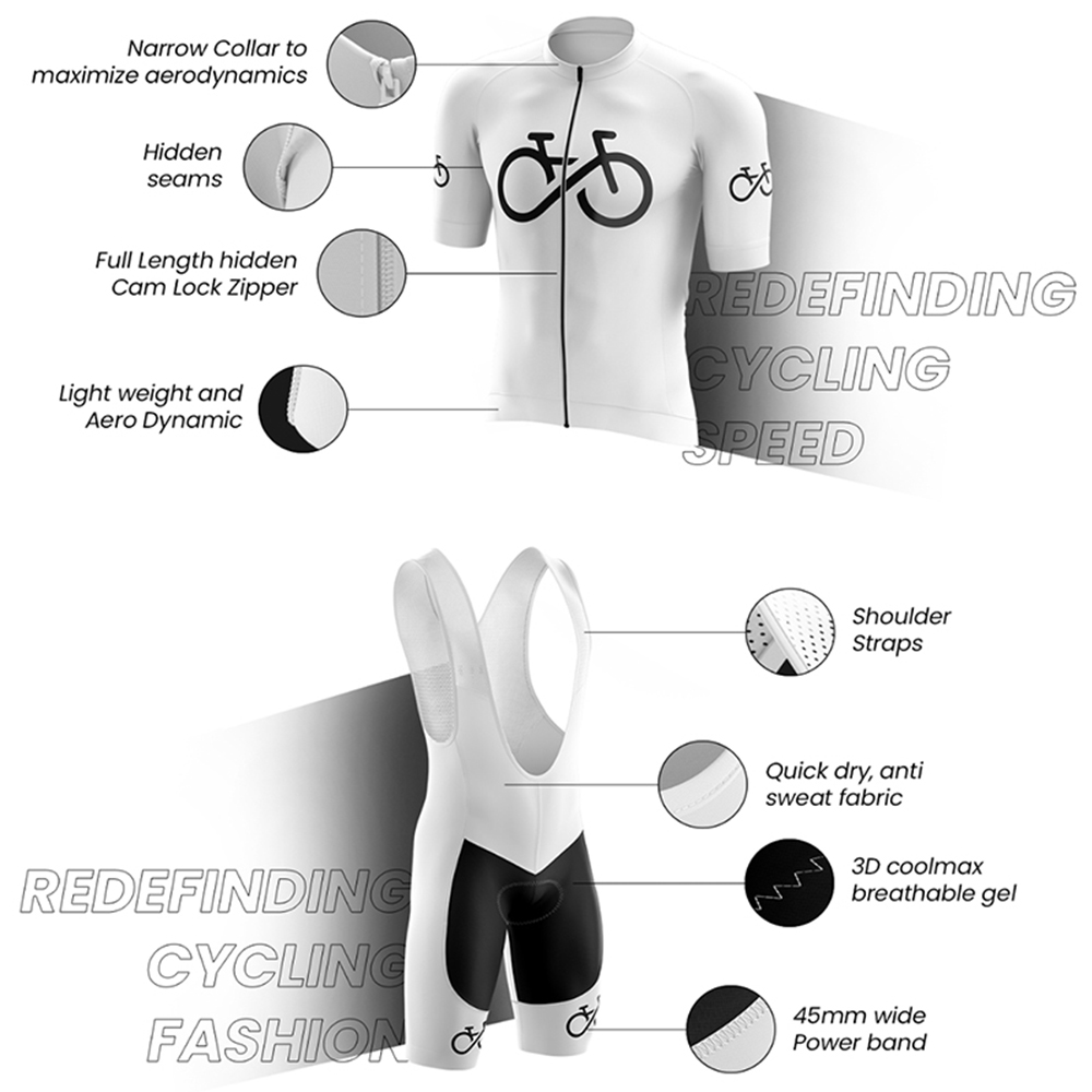 Męski zestaw odzieży sportowej – Mountain Biking Clothes recenzja i cena