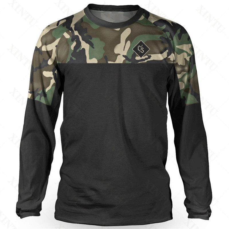 Luźna koszulka męska DH Motocr – Mountain Biking Clothes recenzja i cena