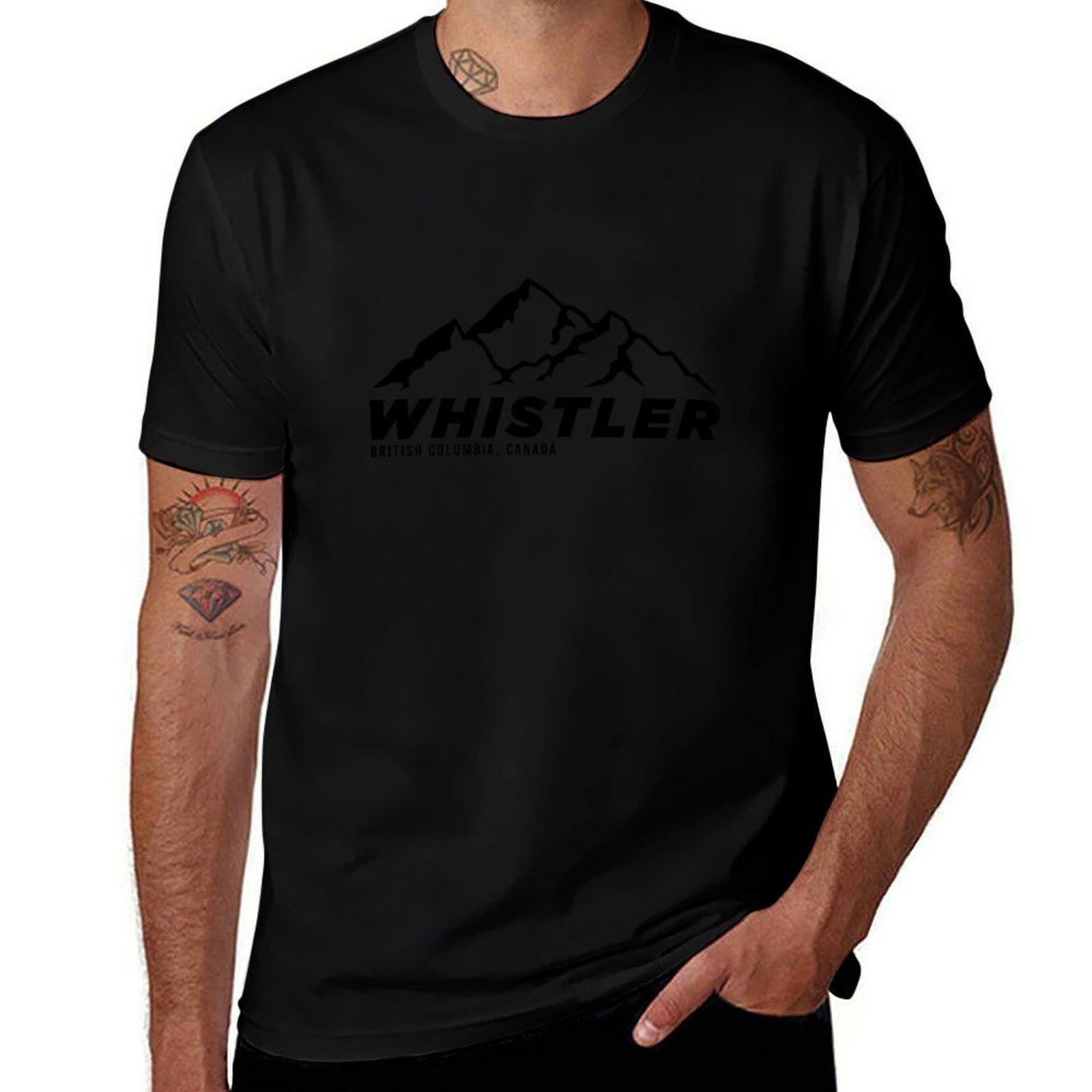 Koszulka Ski Whistler B.C. Kan – Mountain Biking Whistler recenzja i cena