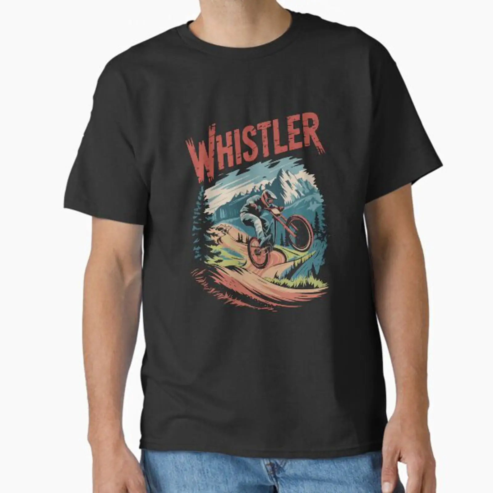 Koszulka Vintage Whistler Bike – Mountain Biking Whistler recenzja i cena