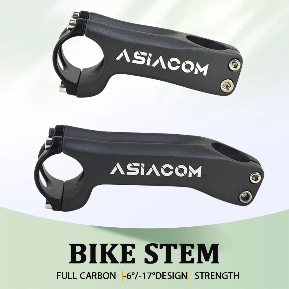 Mostek ASIACOM Full Carbon -6  – Mountain Biking Logo recenzja i cena
