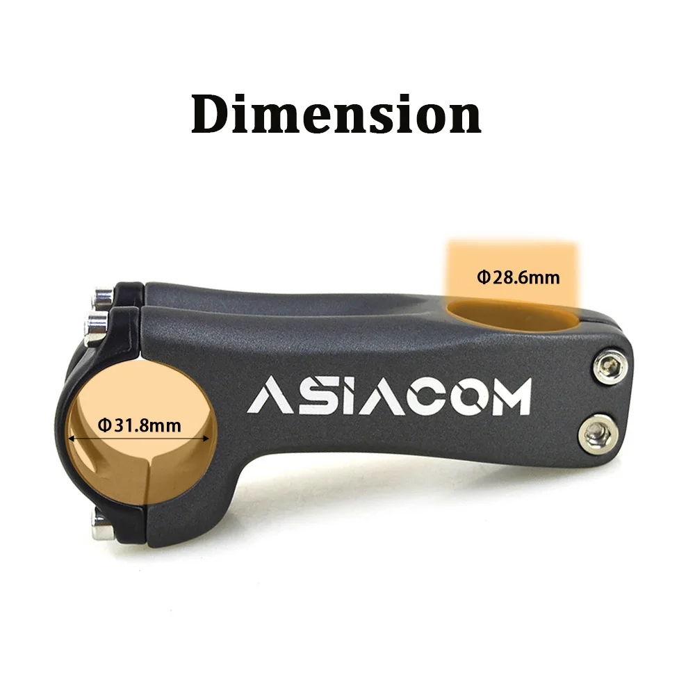 Mostek ASIACOM Full Carbon -6  – Mountain Biking Logo recenzja i cena
